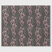 Candy Cane hört auf Stallholz Geschenkpapier (Flach)