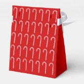 Candy Cane in der Red Favor Box Geschenkschachtel (Rückseite)