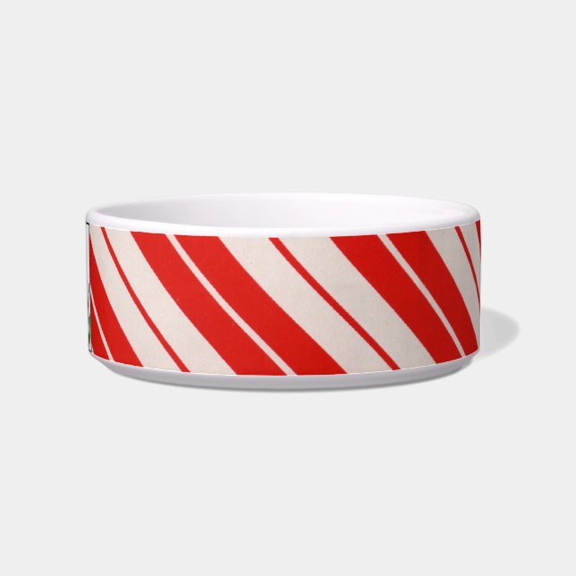 Candy Cane individuell anpassbare Pet Bowl Napf (Rechts)