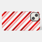 Candy Cane iPhone Hülle (Rückseite (Horizontal))