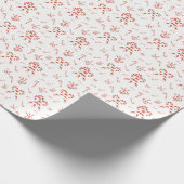 Candy Cane Jumble Geschenkpapier (Ecke)