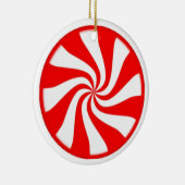 Candy Cane Keramikornament (Rechts)