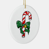 Candy Cane Keramikornament (Rechts)