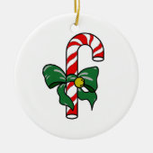 Candy Cane Keramikornament (Vorne)