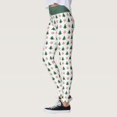 Candy Cane Kisses und Weihnachtsbäume Leggings (Links)