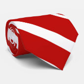 Candy Cane Krawatte (Gerollt)