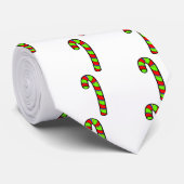 Candy Cane Krawatte (Gerollt)