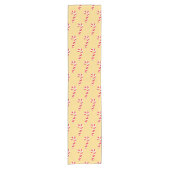 Candy Cane Kurzer Tischläufer (Vorderseite)
