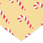 Candy Cane Kurzer Tischläufer (Ecke)