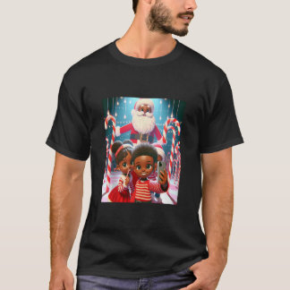 Candy Cane Lane American Siblons Holiday T-Shirt