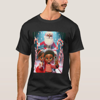 Candy Cane Lane American Siblons Holiday T-Shirt