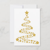 Candy Cane Lane Bed & Breakfast Vintage Christmas Einladung (Rückseite)