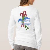 Candy Cane Lane Christmas Fashion Shirt (Rückseite)