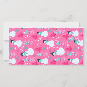 Candy Cane Lane Weihnachts-Lesezeichen Dankeskarte