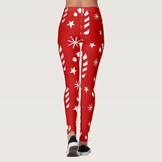Candy Cane Leggings (Rückseite)