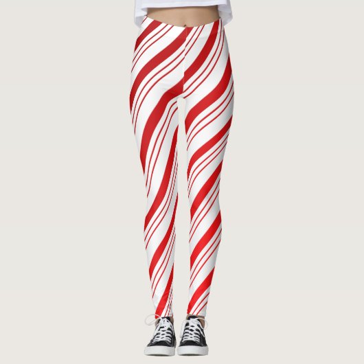 Candy Cane Leggings (Vorderseite)