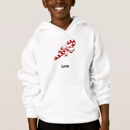 Candy Cane Liebe Hoodie