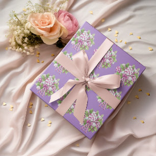 Candy Cane Lila und rosa Weihnachten Geschenkpapier