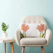 Candy Cane Lilies auf einem Lumbarkissen Lendenkissen (Stuhl )