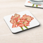 Candy Cane Lilies auf Untersetzer (Linke Seite)