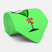 Candy Cane Martini Krawatte (Gerollt)