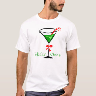 Candy Cane Martini T - Shirt