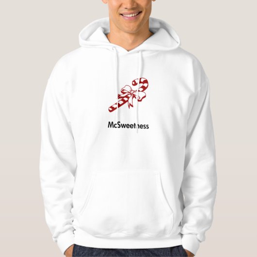 Candy Cane McSweetness Hoodie (Vorderseite)