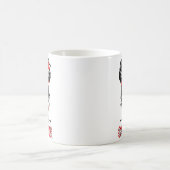 Candy Cane Messy Bun Girl Christmas Xmas Holiday G Kaffeetasse (Mittel)