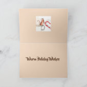 Candy Cane Mice Holiday Feiertagskarte (Innenseite)