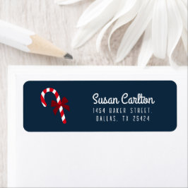 Candy Cane Minimalistisch Red Christmas Holiday