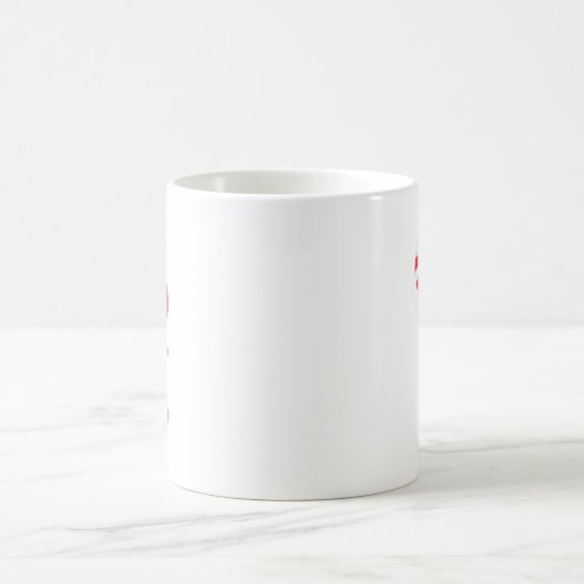 Candy Cane mit Bow Kaffeetasse (Mittel)
