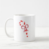 Candy Cane mit Bow Kaffeetasse (Links)
