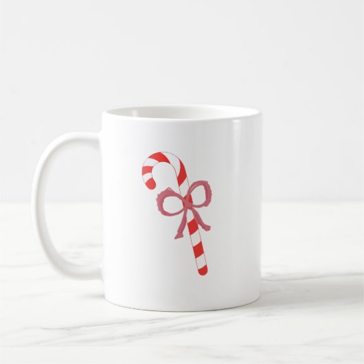Candy Cane mit Bow Kaffeetasse (Links)
