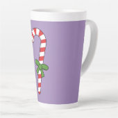 Candy Cane mit Green Ribbon Milchtasse (Rechte Ecke)