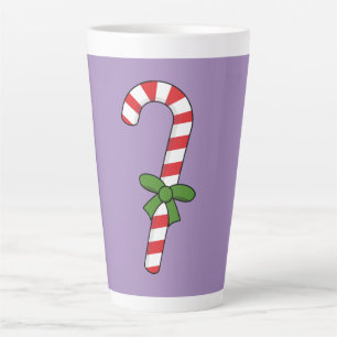 Candy Cane mit Green Ribbon Milchtasse