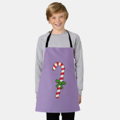 Candy Cane mit Green Ribbon Schürze (Getragen)