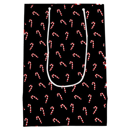 Candy Cane Mittlere Geschenktüte (Rückseite)