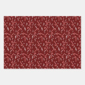 Candy Cane Musiknoten Geschenkpapier Set (Vorderseite 3)
