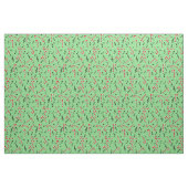 Candy Cane Musiknoten Stoff (Yard (91,4 cm))