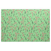 Candy Cane Musiknoten Stoff (Fat Quarter (45,7 x 55,9 cm))