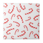 Candy Cane Muster Fliese (Vorderseite)