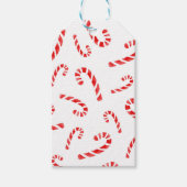 Candy Cane Muster Geschenkanhänger (Vorderseite)