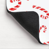Candy Cane Muster Mousepad (Ecke)