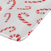 Candy Cane Muster Schneidebrett (Ecke)