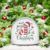 Candy Cane “My 1st Christmas” Schneekugeln (Weihnachten)