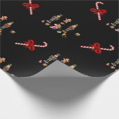 Candy Cane Nutcracker Suite Packpapier (Ecke)