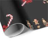 Candy Cane Nutcracker Suite Packpapier (Rolleneckpunkt)