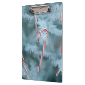 Candy Cane on Tree Klemmbrett (Links)