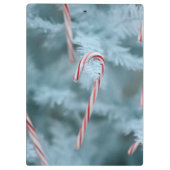 Candy Cane on Tree Klemmbrett (Rückseite)