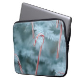 Candy Cane on Tree Laptopschutzhülle (Vorderseite Links)